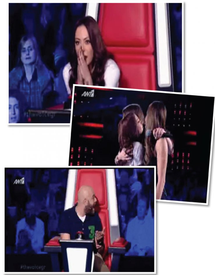 Το χειροκρότημα και η αγκαλιά σε παίκτρια που είχαν κόψει στο περσινό "Voice"