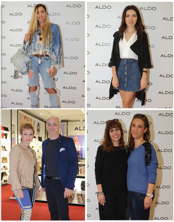 Στην παρουσίαση της νέας συλλογής ALDO