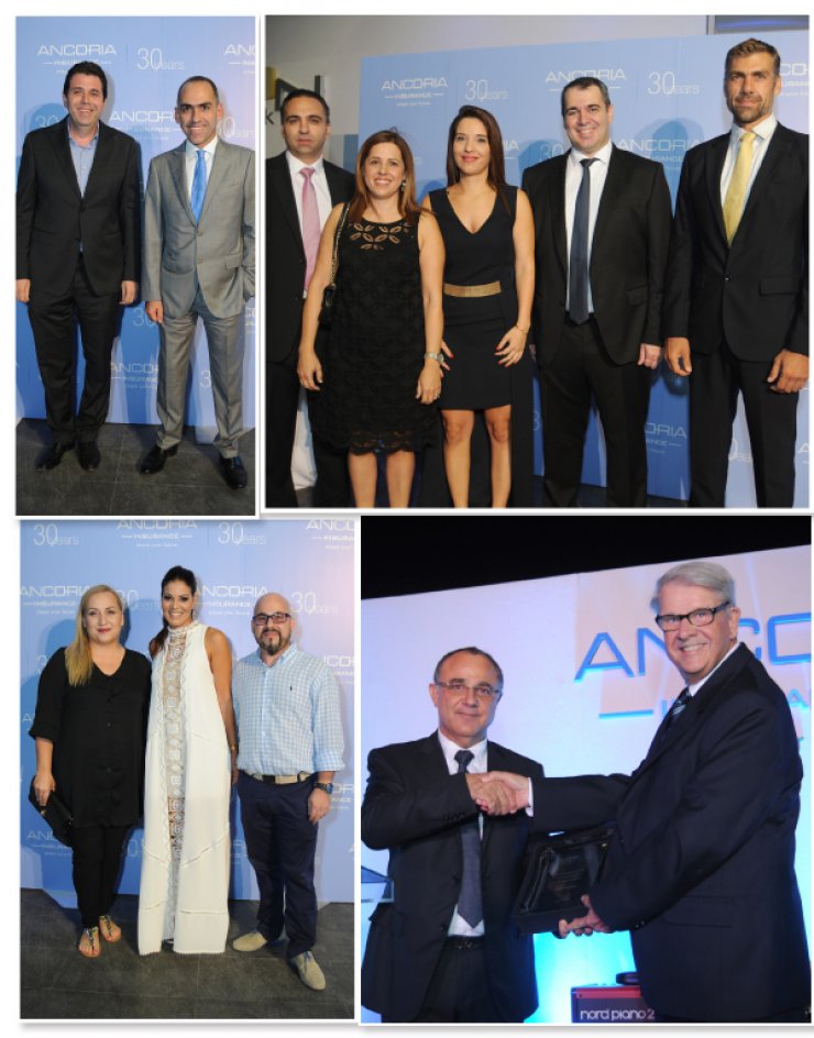 Στο cocktail party για τα 30 χρόνια Ancoria