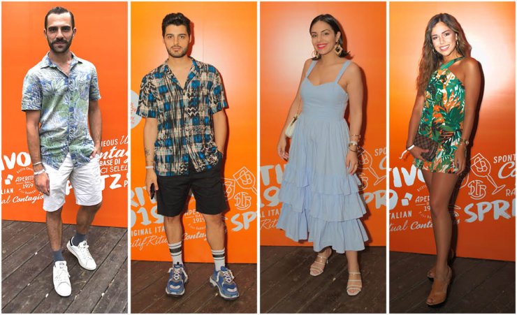 Βρέθηκε στο opening του Aperol Spritz Garden