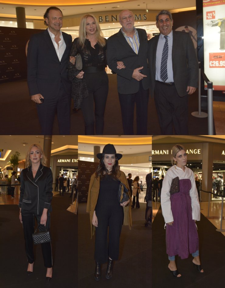 Στο opening του καταστήματος Armani Exchange