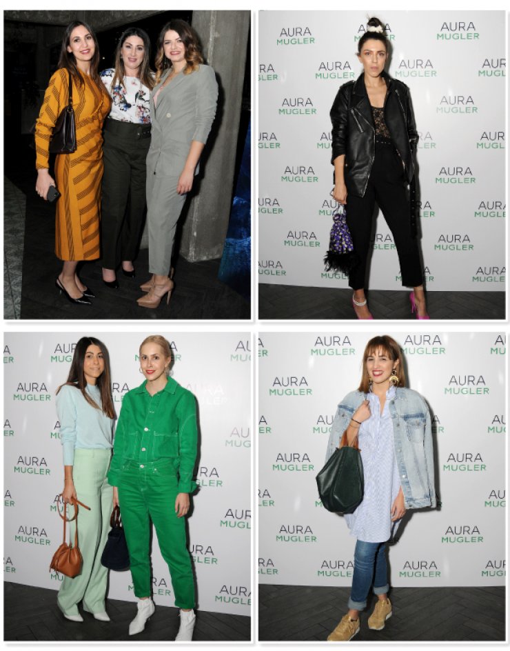 Στην παρουσίαση του αρώματος Aura Mugler