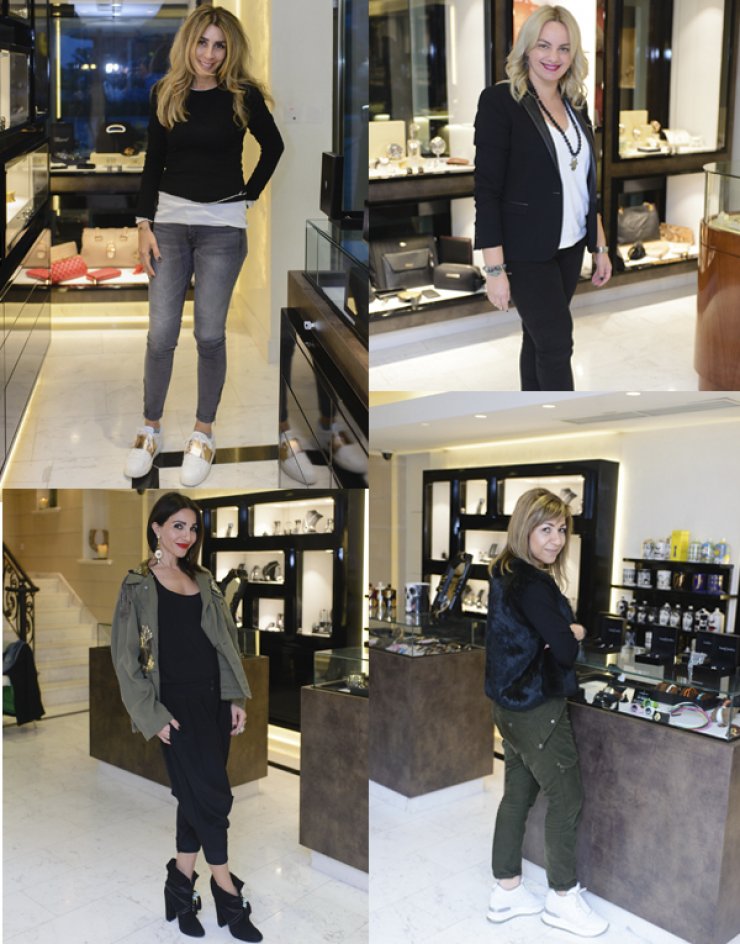 Στην παρουσίαση των κοσμημάτων Axenoff στο Jewellery Atelier