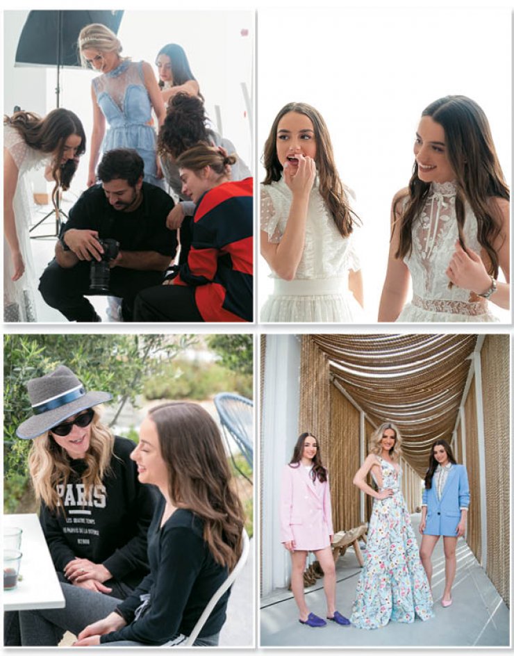 Βρεθήκαμε στο backstage της φωτογράφησης της Έφης Παπαιωάννου μαζί με τις κόρες της, Αθηνά και Εβελίνα για τη "Madame Figaro" Μαΐου 