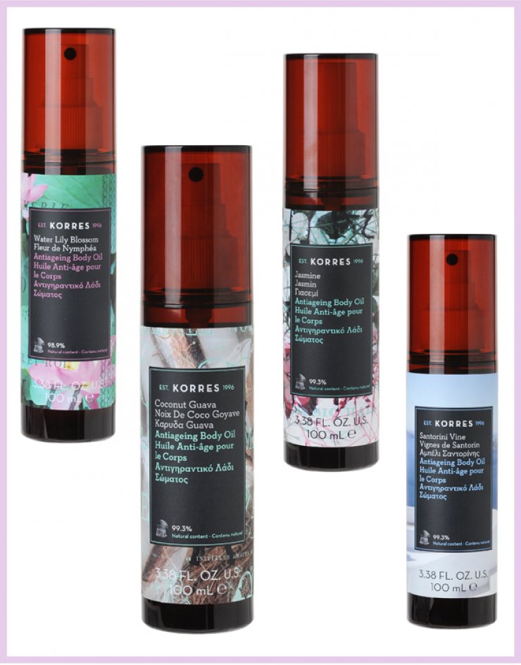 Antiageing Body Oil: Κι άλλα νέα προϊόντα Κορρές για το σώμα!