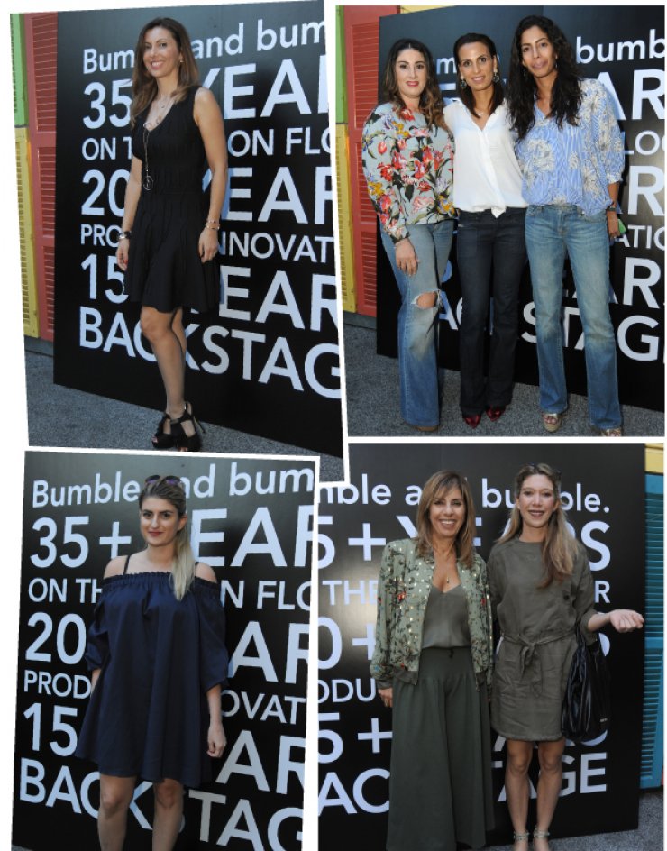 Στην παρουσίαση των προϊόντων μαλλιών Bumble and bumble