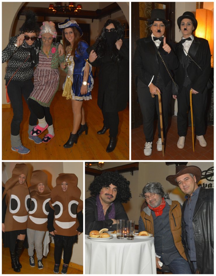 Στο καρναβαλίστικο πάρτυ του Συγκροτήματος ΔΙΑΣ και της τηλεόρασης ΣΙΓΜΑ