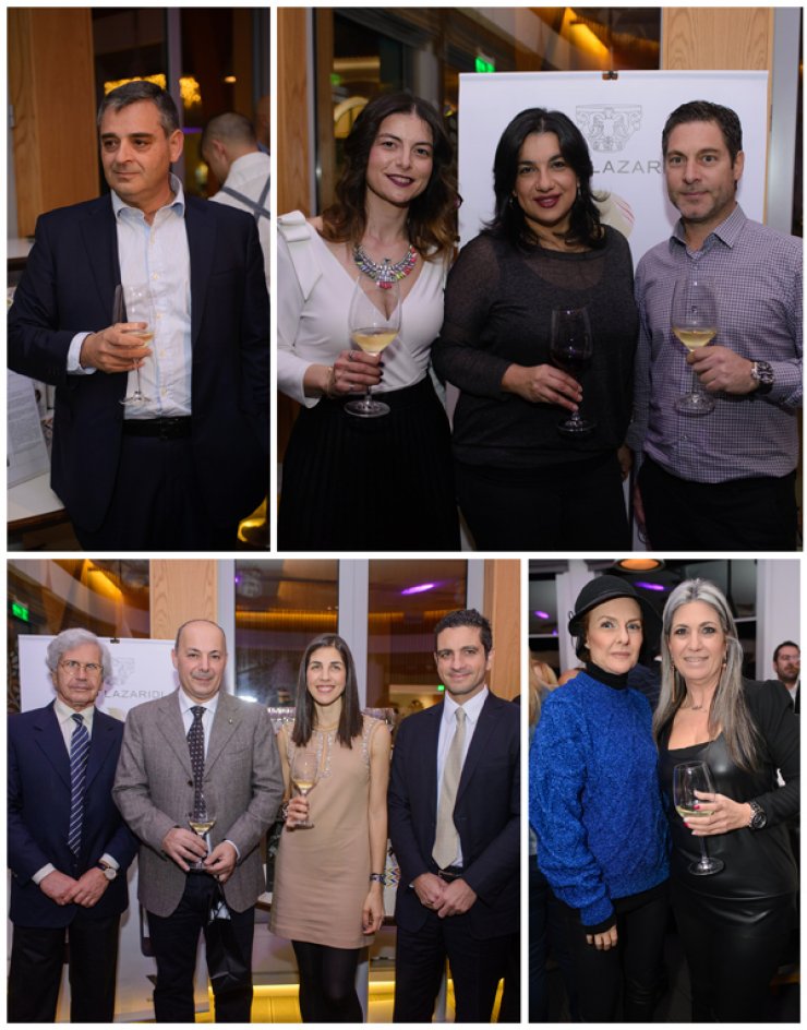 Στην παρουσίαση των κρασιών Cavalieri Lazaridi