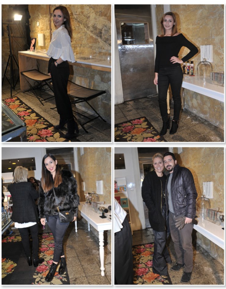 Στην έκθεση κοσμημάτων της Χριστιάνας Καφά