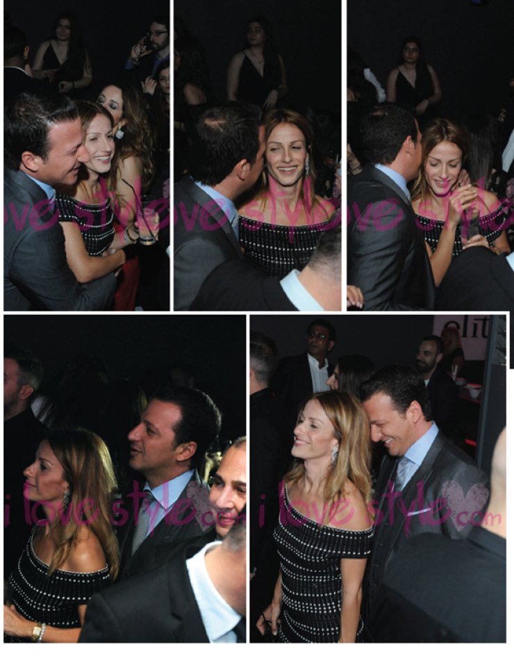 Αποκλειστικό! Χρύσανθος Τσουρούλλης - Έμιλη Γιολίτη: Οι τρυφερές τους στιγμές στο after party των "Βραβείων Madame Figaro Γυναίκες της Χρονιάς 2015"