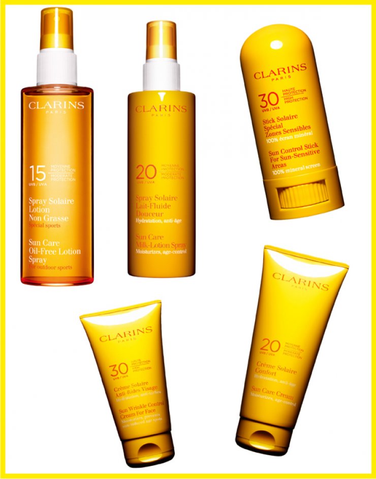 Η αντηλιακή προστασία της Clarins