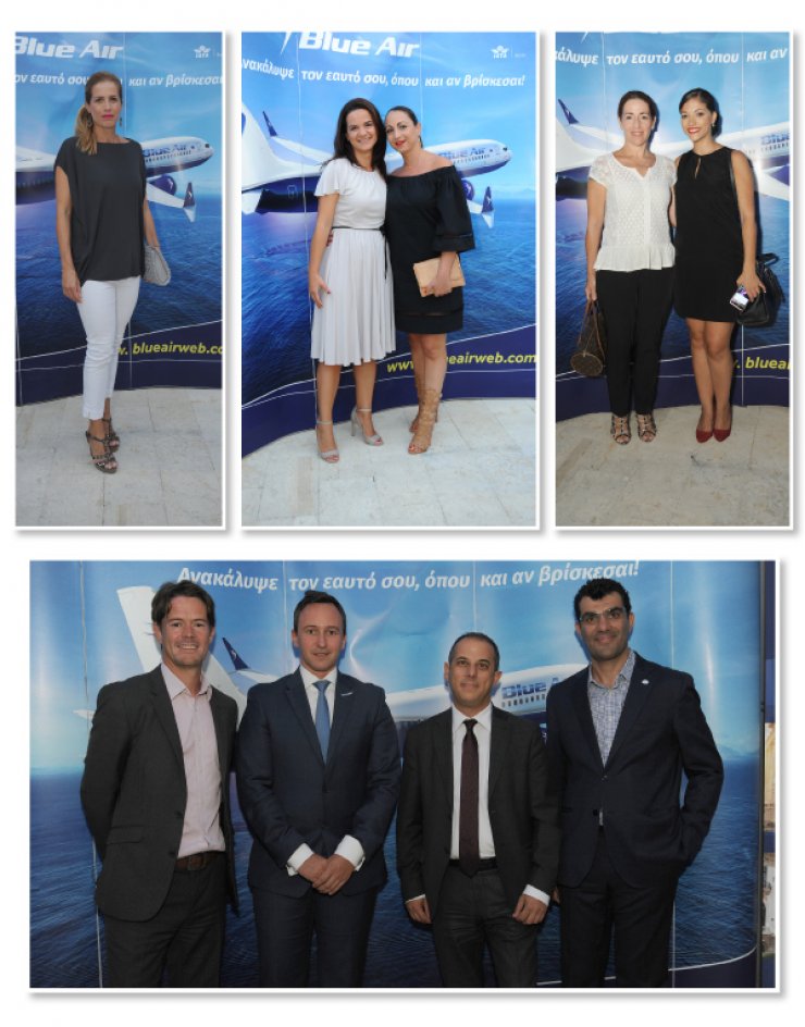 Στο cocktail party της Blue Air και της Orthodoxou Aνiation Ltd