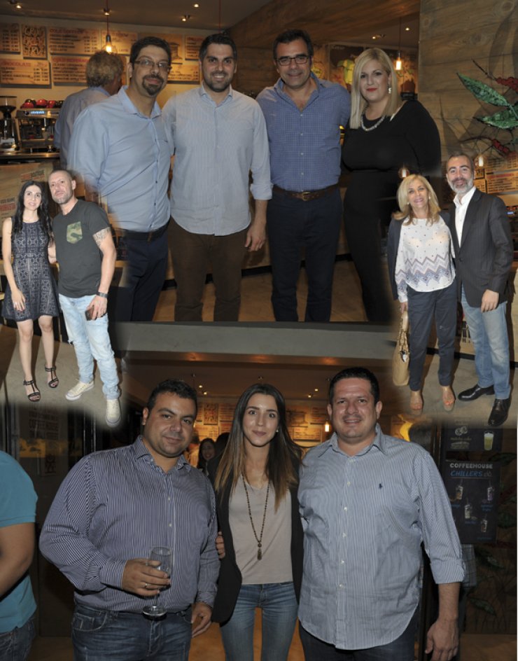 Στα εγκαίνια του νέου Coffee House στην Κέννεντυ