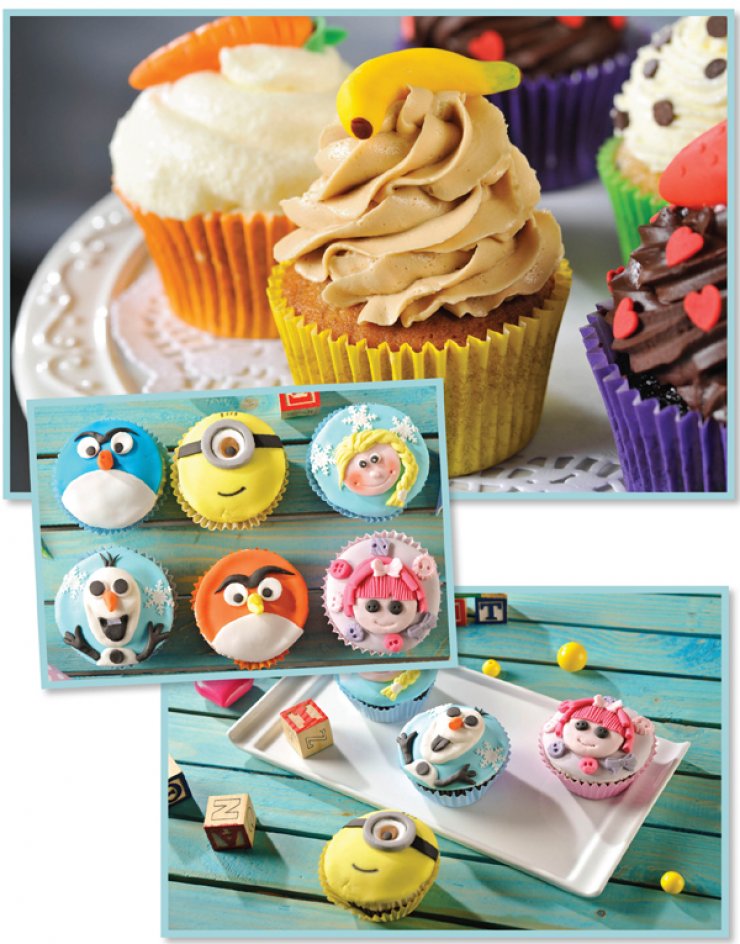 Cupcakes με χαρακτήρα από το Ariston