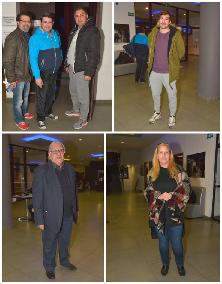 Στην πρεμιέρα της παράστασης "Φιλιώ Χαϊδεμένου"