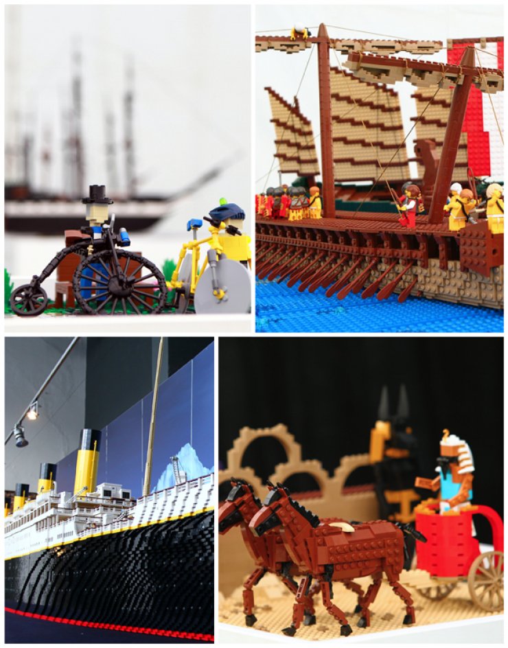 Το Dixan παρουσιάζει την έκθεση "Travelling Bricks από τουβλάκια LEGO" στην Κύπρο