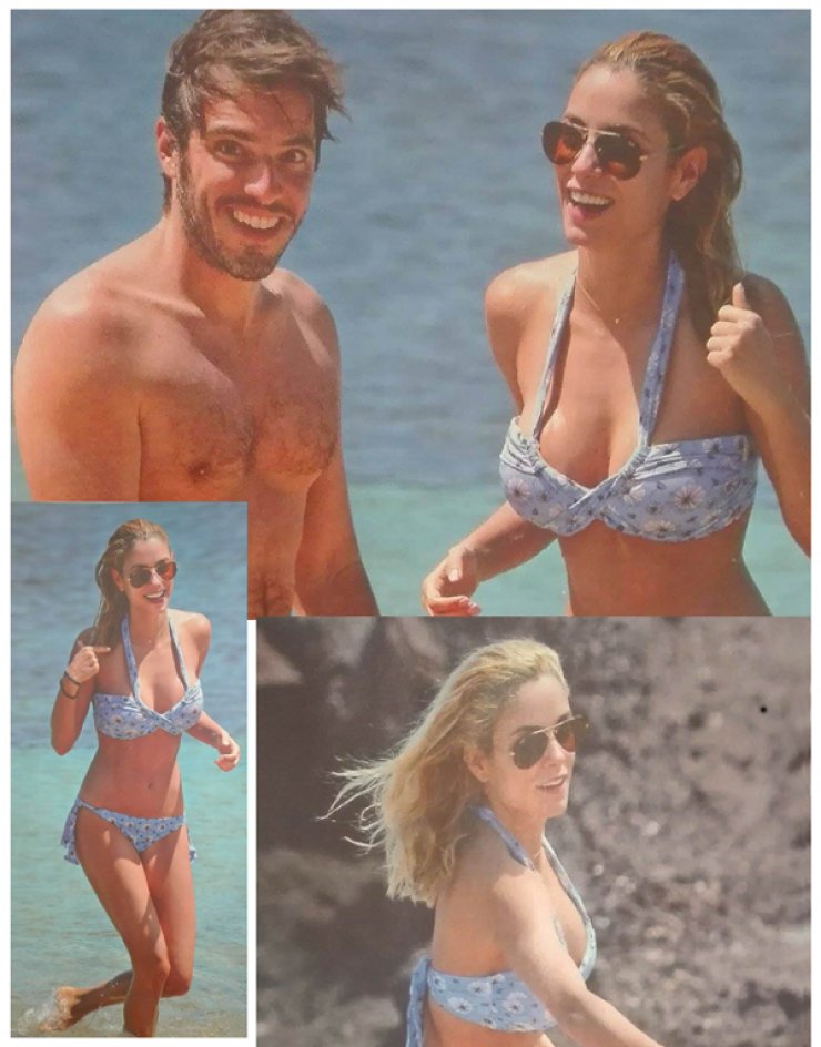 Η Δούκισσα ερωτοτροπεί στην παραλία!