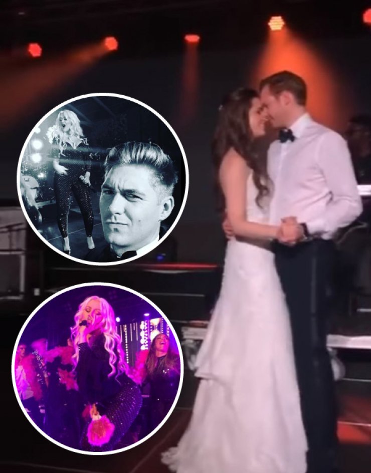 Βίντεο και φωτογραφίες από τον πολυσυζητημένο γάμο με την Christina Aguilera