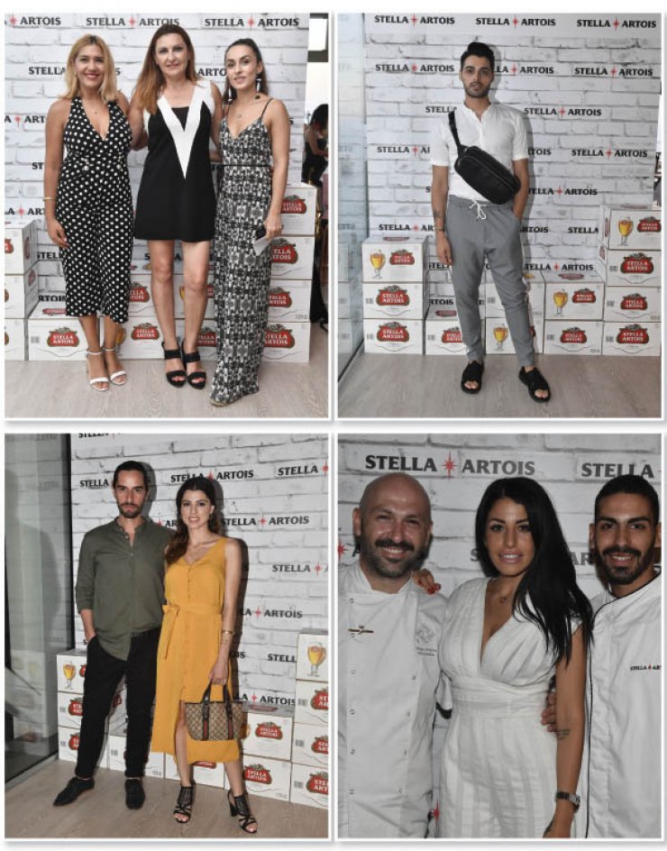 Στο Gin Fish για την Stella Artois και την εκστρατεία "Joie de biere" 