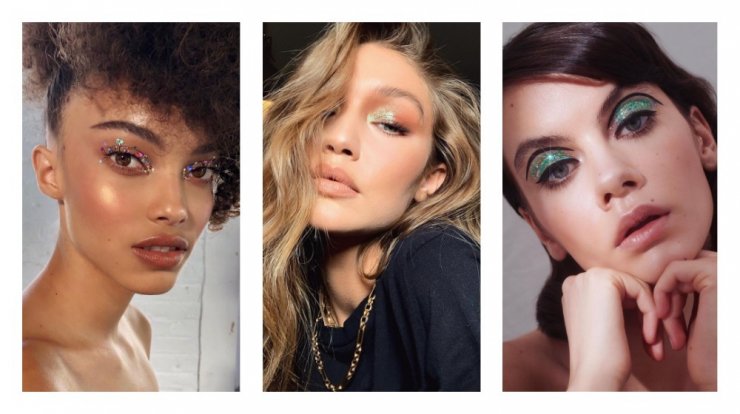 Glitter eyes: Υιοθέτησε την αγαπημένη τάση των Χριστουγέννων