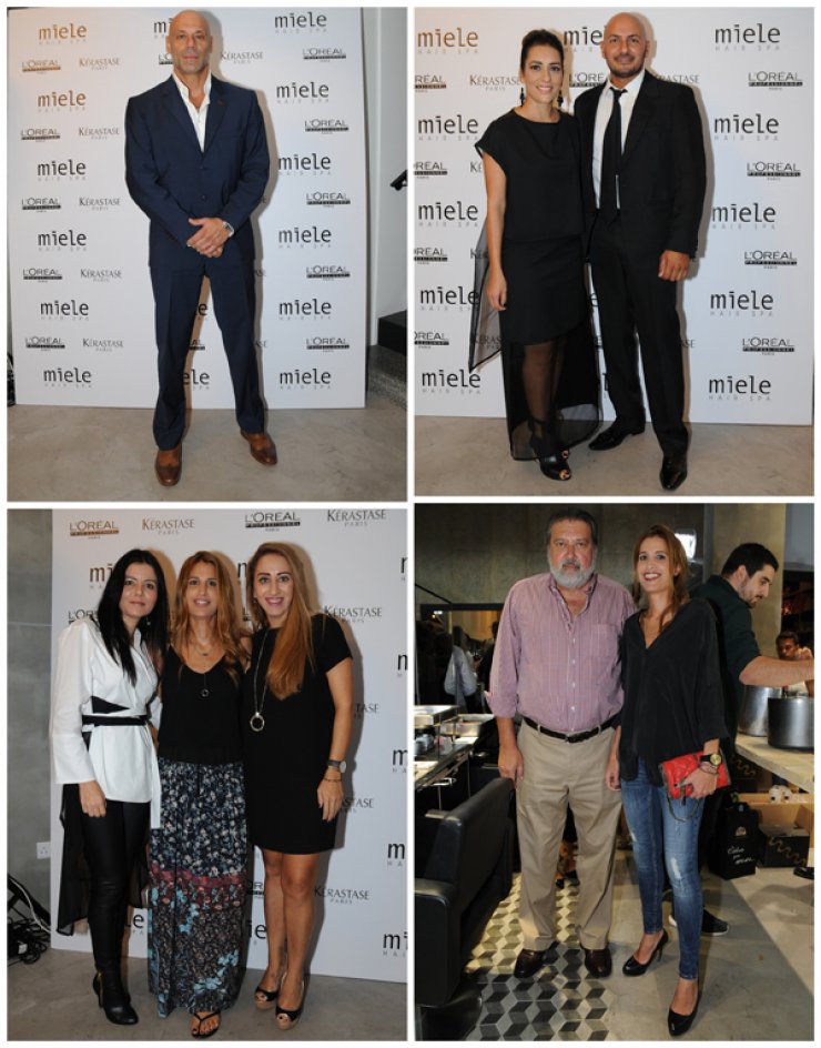 Στο grand opening του Miele Hair SPA 