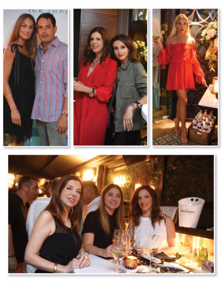 Στο καλοκαιρινό πάρτυ του Hugo Bar για της Möet & Chandon