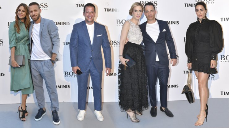 Στο φαντασμαγορικό opening του νέου καταστήματος Boss στο πολυώροφο Timinis