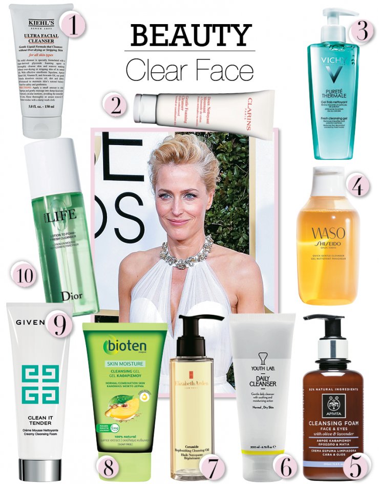 10 καθαριστικά προσώπου για τέλεια επιδερμίδα!