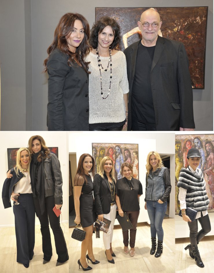 Οι επώνυμοι που βρέθηκαν στα εγκαίνια της έκθεσης του Κίκου Λανίτη