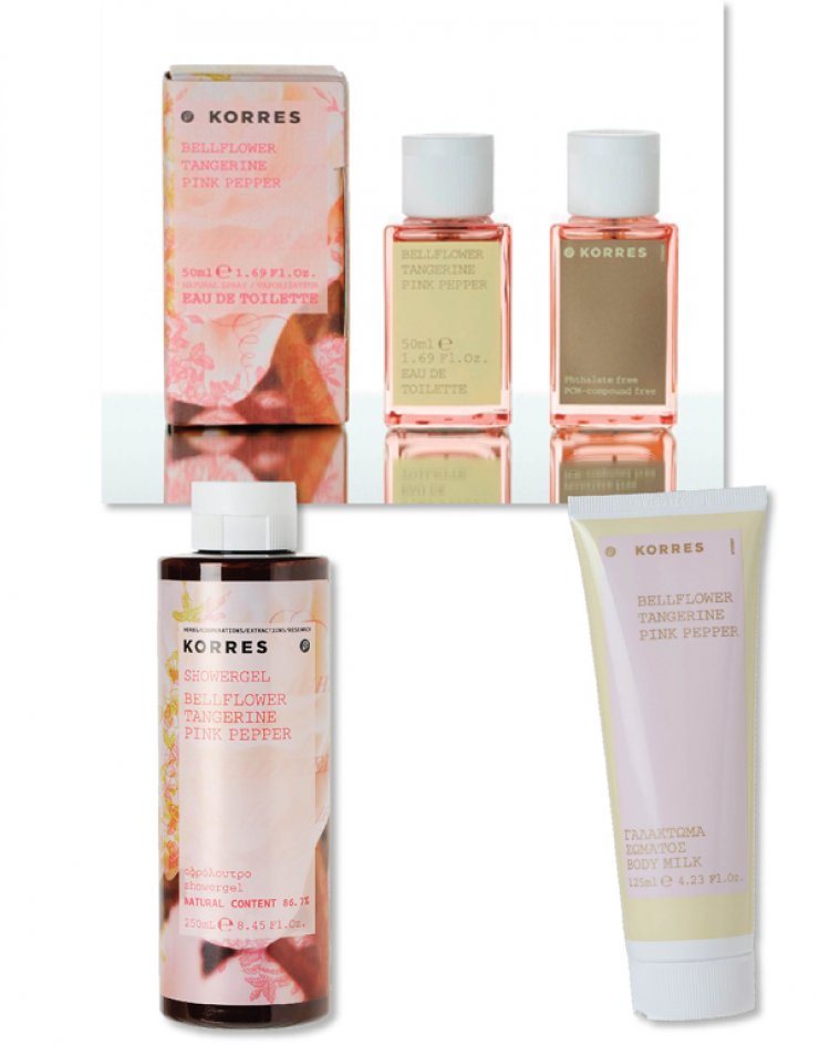 Bellflower/Tangerine/Pink Pepper