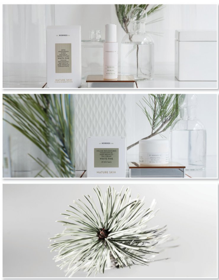 Λευκή Πεύκη: Η νέα σειρά της Κορρές στοχεύει στη φροντίδα του δέρματος μετά την εμμηνόπαυση