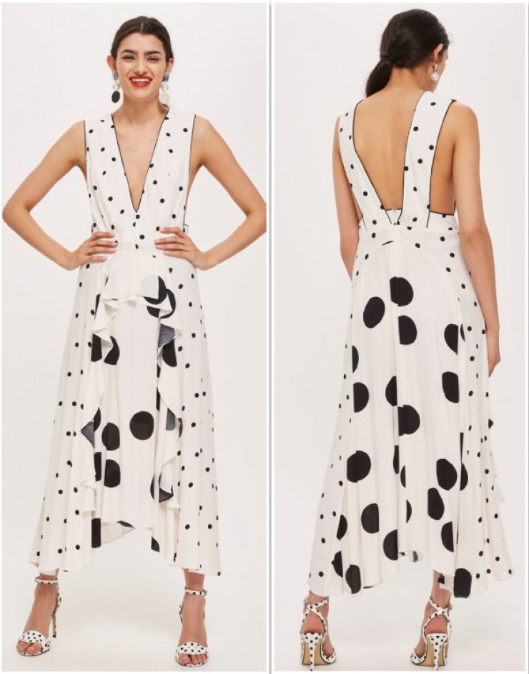 Βρήκαμε το πιο stylish πουά φόρεμα της σεζόν