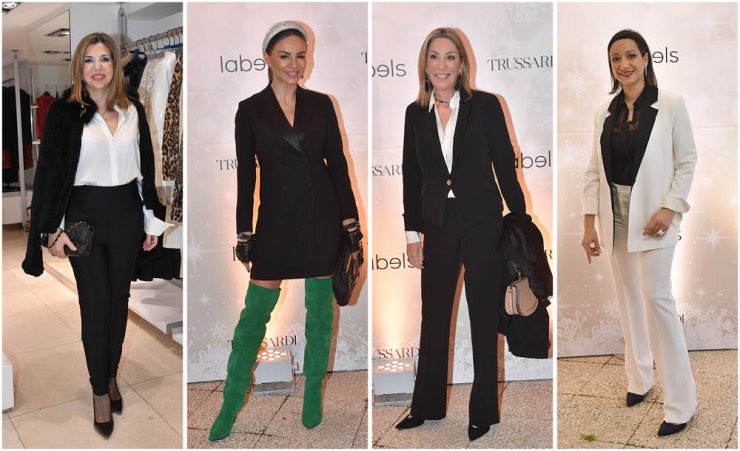 Στο εορταστικό πάρτυ για τα 30 χρόνια παρουσίας Labels X Trussardi