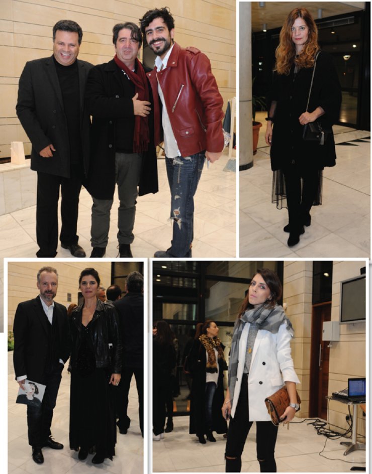 Στην πρεμιέρα της παράστασης "Λεωφορείο ο πόθος" 