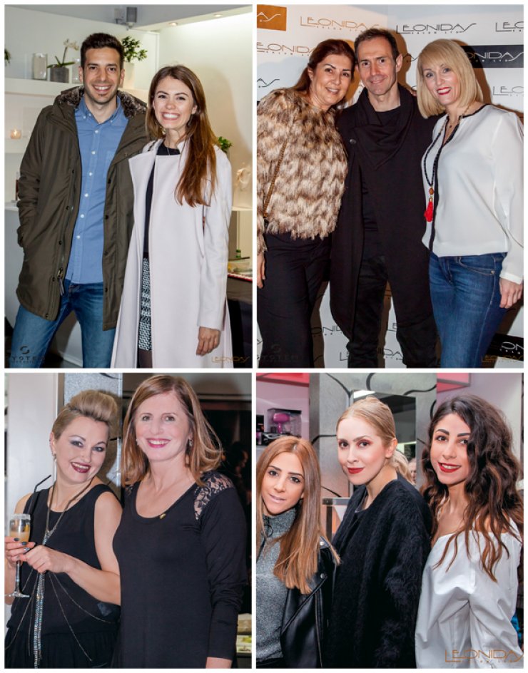 Γιορτάσαμε μαζί με το Leonidas Salon