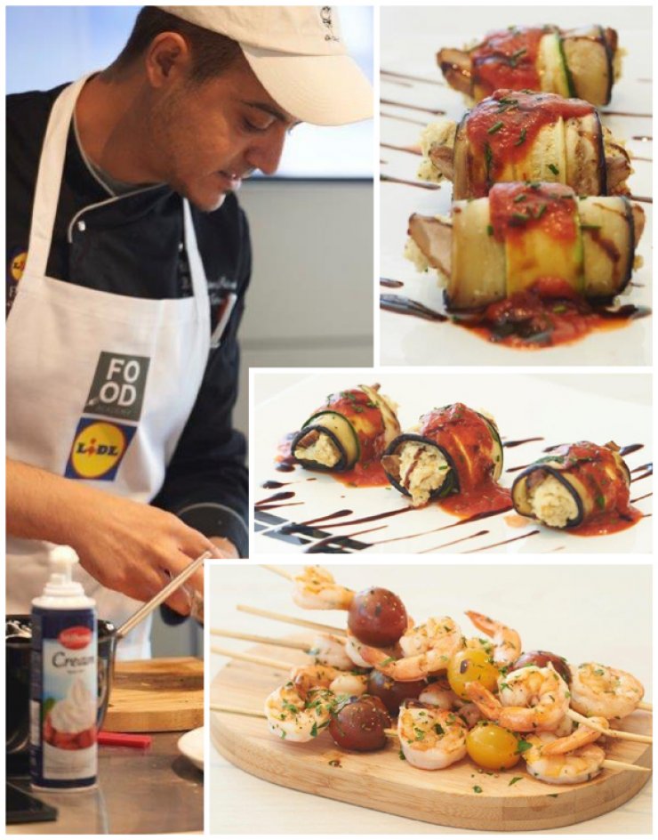 Καλοκαιρινοί μεζέδες με έμπνευση στη Lidl Food Academy!