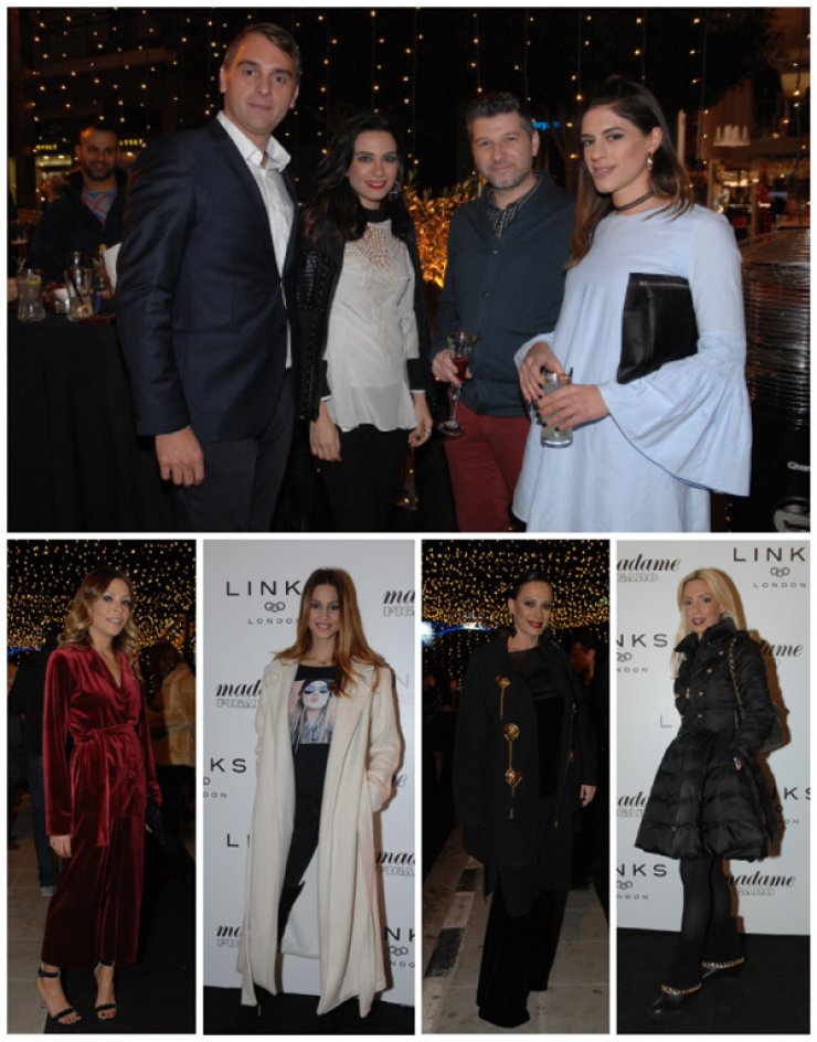 Στο grand opening του καταστήματος Links of London