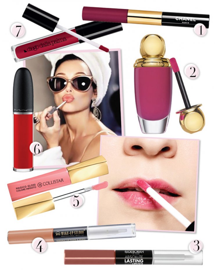 Εντυπωσιακά χείλη με 7 επιλογές χρωμάτων