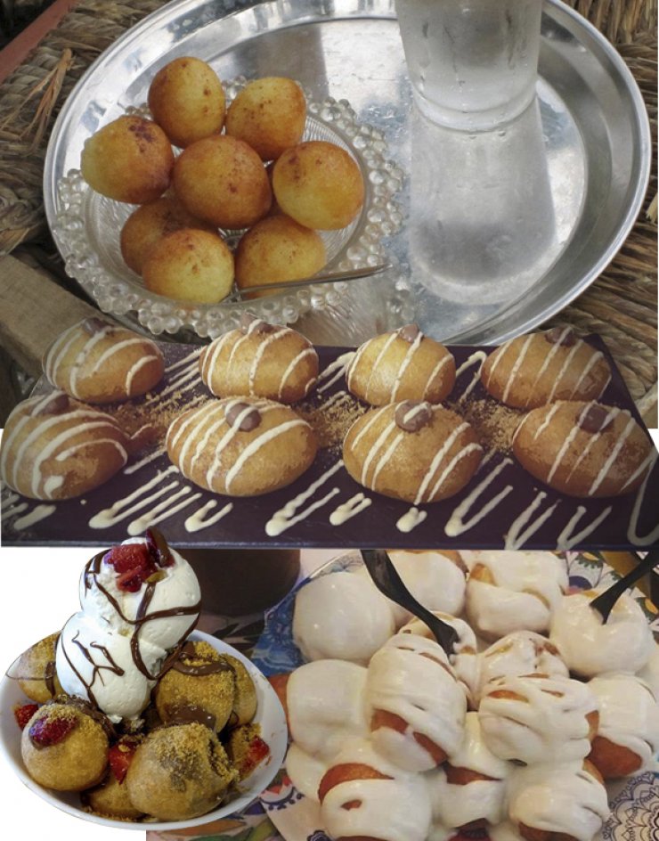 25 διευθύνσεις για λαχταριστούς λουκουμάδες