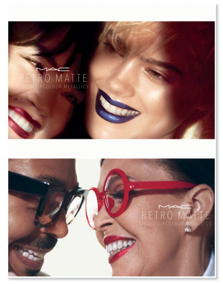 Η M∙A∙C επανακυκλοφορεί τα Retro Matte Liquid Lipcolour Metallics