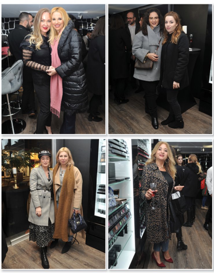 Στην παρουσίαση του βιβλίου της Make-Up Artist των celebrities, Ilona Garamvolgyi