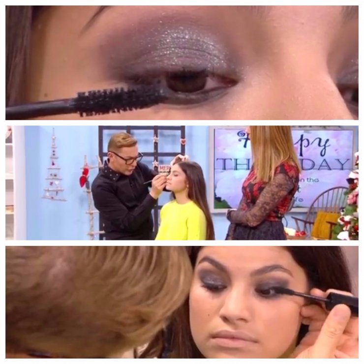 Μακιγιάζ για τις βραδινές εξόδους λίγο πριν τις γιορτές από τον Μιχάλη Ορφανίδη