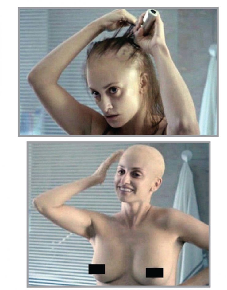 Φωτογραφίες που σοκάρουν: Η Penelope Cruz γυμνή με ξυρισμένο κεφάλι!