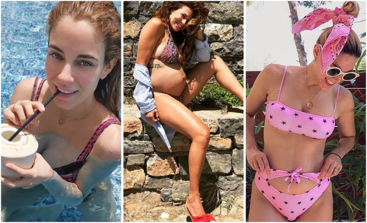 Διάσημες μέλλουσες Ελληνίδες μαμάδες με μπικίνι