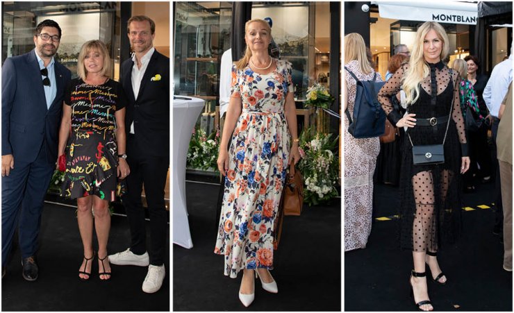 Στα εγκαίνια της νέας μπουτίκ Montblanc στην Λεμεσό