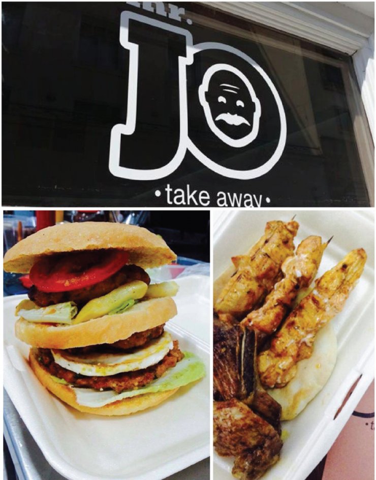 Τρώμε πολυώροφο μπέργκερ στου Mr. Jo με μόνο €4.95