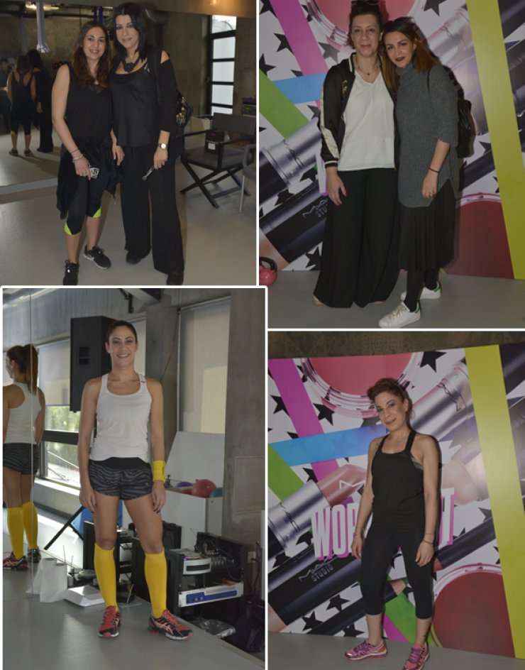 Στην παρουσίαση της νέας κολέξιον Work it Out από την M·A·C