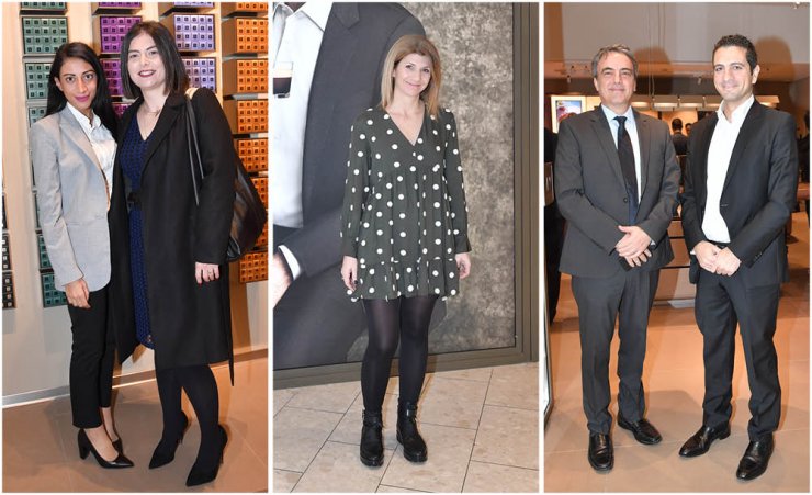 Στα εγκαίνια της νέας boutique Nespresso