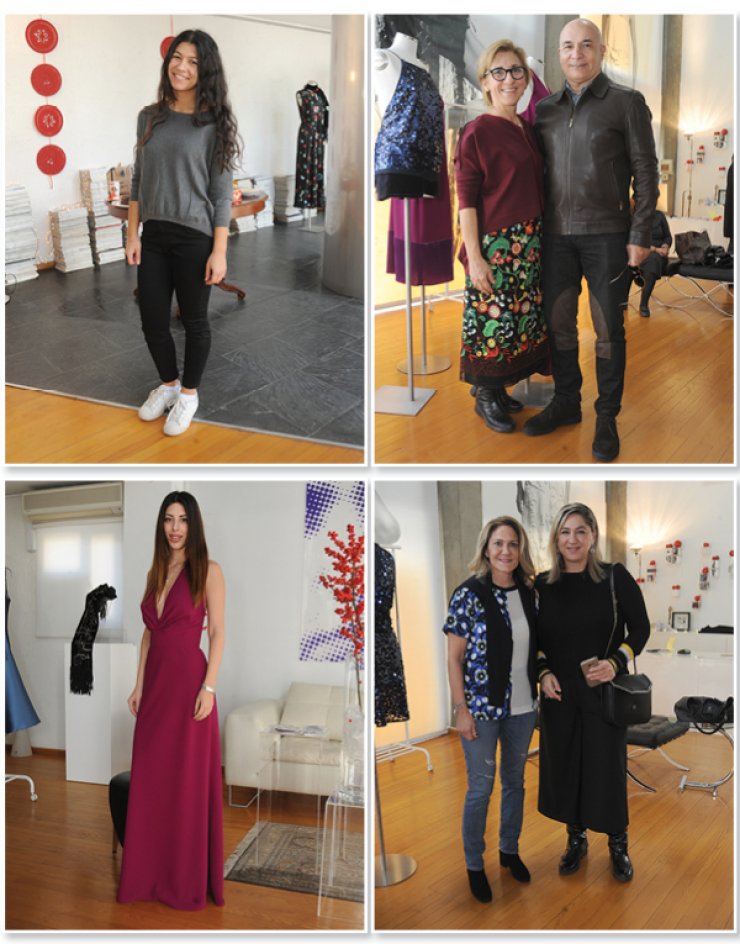 Στην παρουσίαση της νέας συλλογής της Κίκας Ιωαννίδου