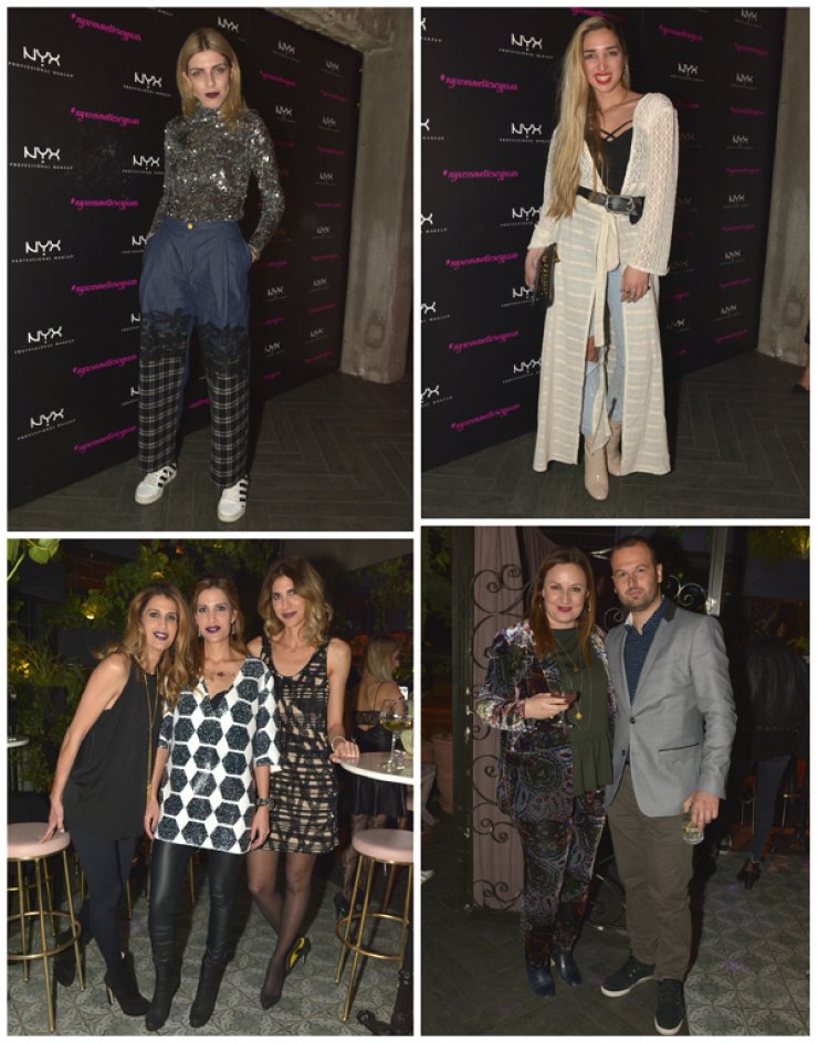Στο VIP party της NYX Professional Makeup 